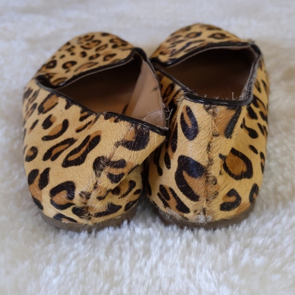 Women's J.Crew Cora Leopard Calf Hair Loafers - Picture 6 of 12